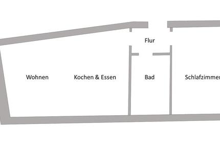 Wohnung Bad Mergentheim - 2 Zimmer, 60 m&sup2;, 750&euro; | Angebot:26043199
