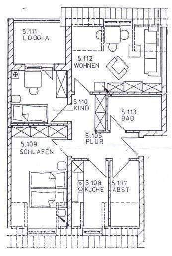 Etagenwohnung Coburg - 3 Zimmer, 73 m&sup2;, 735&euro; | Angebot:25999108