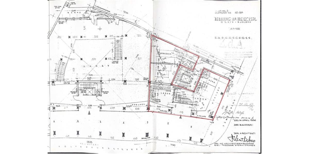 Gewerbeobjekt Kiel Blücherplatz - 2.500&euro; | Angebot:25724840
