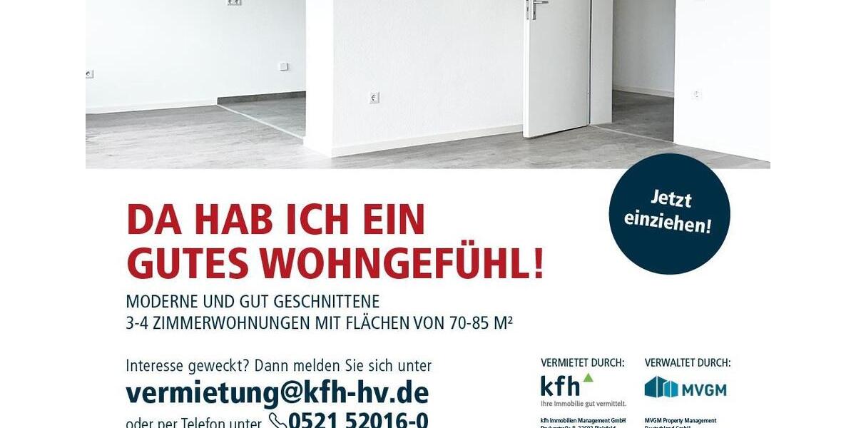 *Einziehen und Wohlfühlen* 3- Zimmerwohnung mit Balkon 3 zimmer