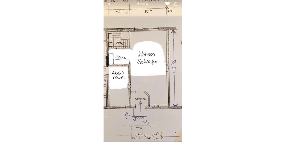 Erdgeschoßwohnung Much - 1 Zimmer, 60 m&sup2;, 480&euro; | Angebot:26552476