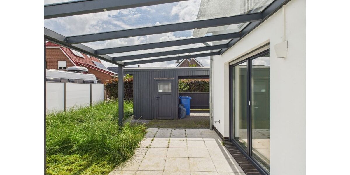 Außergewöhnliches Haus Wohnung über 2 Etagen in ruhiger Lage von Metjendorf-Oldenburg, KFW 70-ModernCarportGarten Wohnen am Rande von Oldenburg - Doppelhaushälfte Wiefelstede / Metjendorf Metjendorf | Angebot:26646278