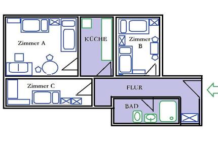 Wohnen auf Zeit Besigheim - 1 Zimmer, 20 m&sup2;, 600&euro; | Angebot:26634762