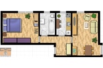Schöne geräumige Wohnung