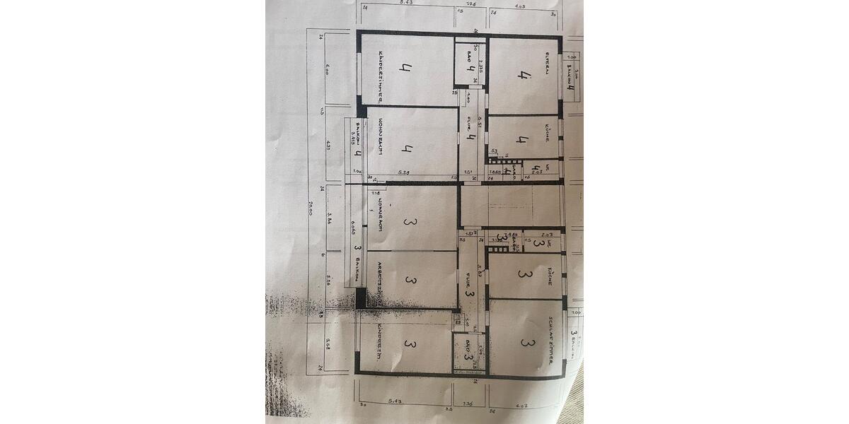 Etagenwohnung Warstein - 4 Zimmer, 106 m&sup2;, 780&euro; | Angebot:26512053