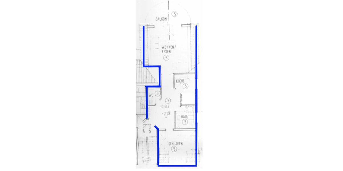 Etagenwohnung Bernkastel-Kues Kues - 2 Zimmer, 65 m&sup2;, 720&euro; | Angebot:26221499