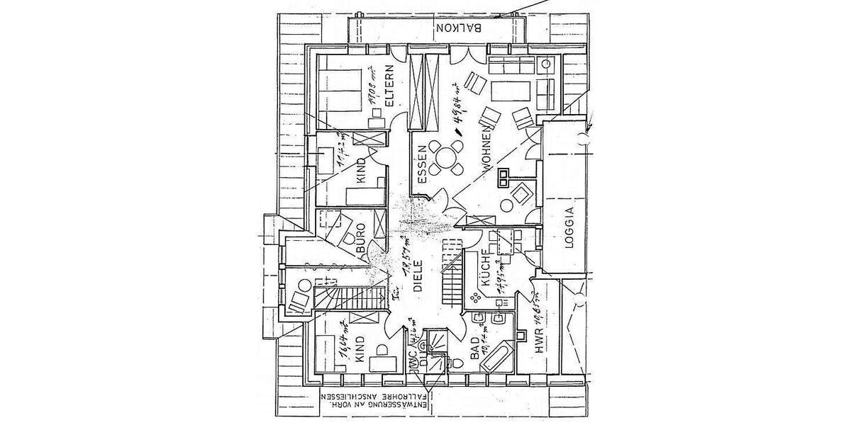 Etagenwohnung Holdorf Handorf - 5 Zimmer, 150 m&sup2;, 800&euro; | Angebot:24181764