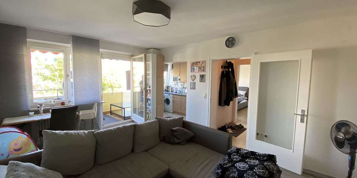Etagenwohnung Burghausen - 2 Zimmer, 49 m&sup2;, 700&euro; | Angebot:26985022