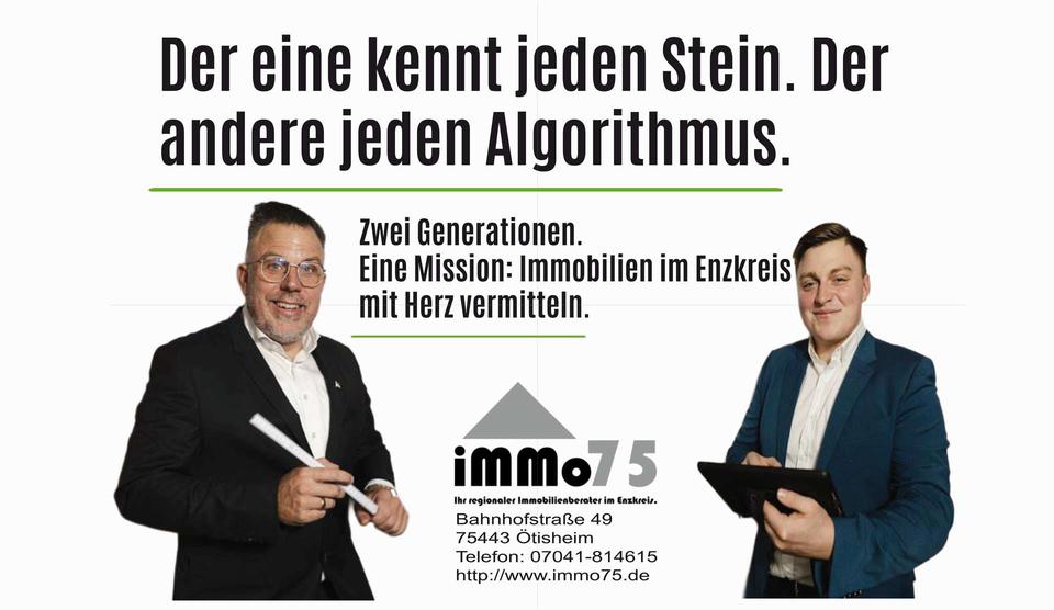 Dachgeschoßwohnung Illingen - 3.5 Zimmer, 76 m&sup2;, 1.064&euro; | Angebot:26701283
