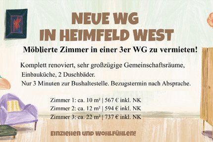 WG Zimmer mit großzügigen Gemeinschaftsräumen in TUHH Nähe 1 zimmer