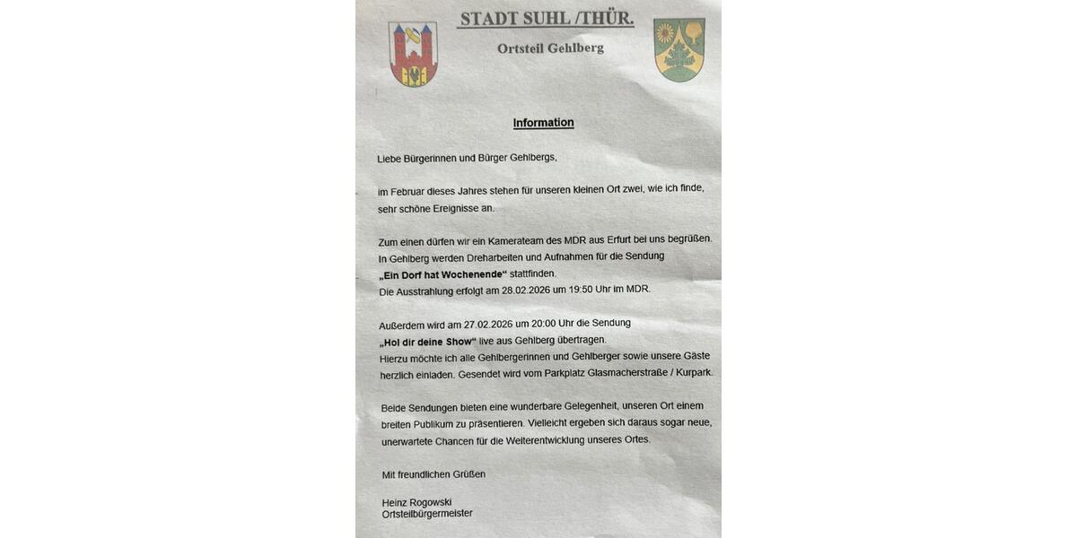 Erdgeschoßwohnung Suhl Schmiedefeld am Rennsteig - 3 Zimmer, 56 m&sup2;, 250&euro; | Angebot:24704657