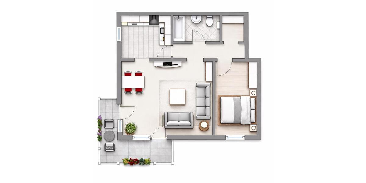 Etagenwohnung Woltersdorf - 2 Zimmer, 62 m&sup2;, 930&euro; | Angebot:25080138