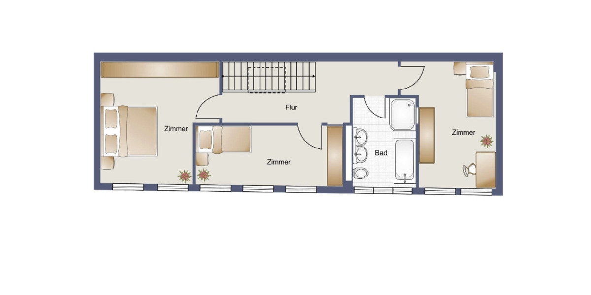 Reihenhaus Hanau - 4 Zimmer, 129 m&sup2;, 2.145&euro; | Angebot:24703271