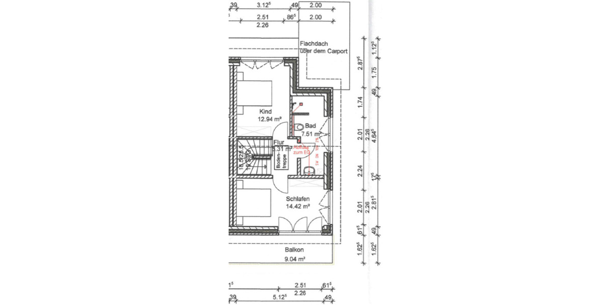 Doppelhaushälfte Diepholz - 3 Zimmer, 91 m&sup2;, 920&euro; | Angebot:24982077
