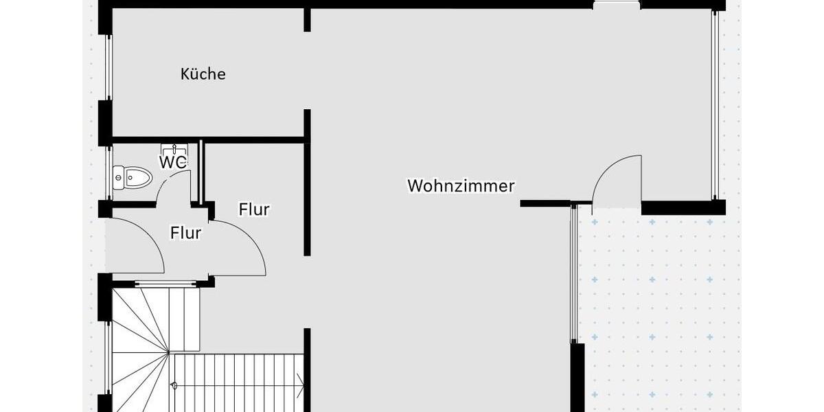 Reihenhaus Uslar - 7 Zimmer, 140 m&sup2;, 840&euro; | Angebot:26040589