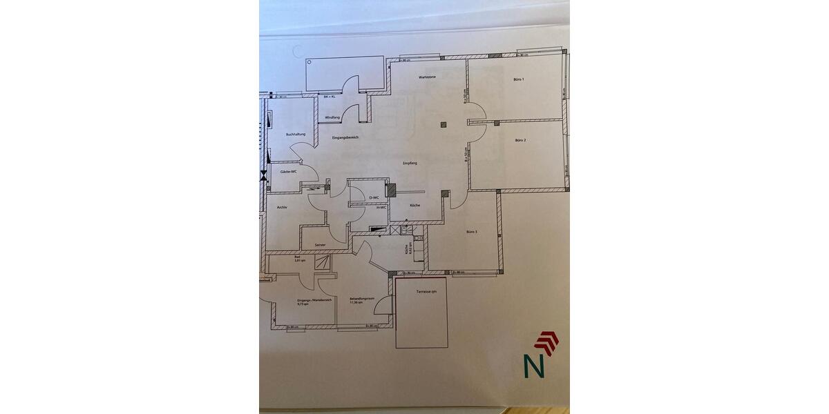 Büro Praxis Geschäftsräume in Dissen a TW zimmer