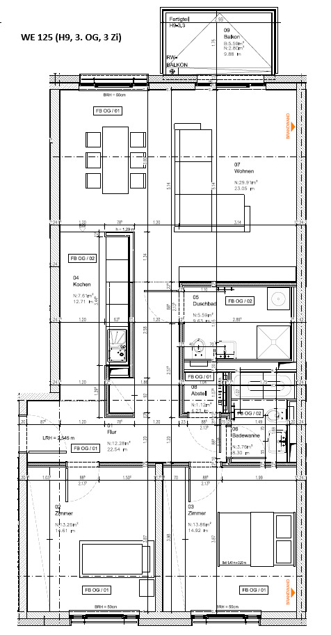 Ideal für kleine Familien: Großzügige 3-Zimmer-Wohnung in der Überseestadt zimmer