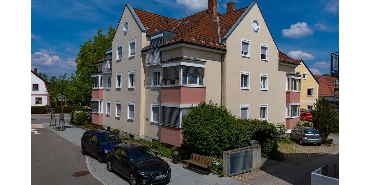 Etagenwohnung Schwandorf Innenstadt - 2 Zimmer, 46 m&sup2;, 324&euro; | Angebot:23748922