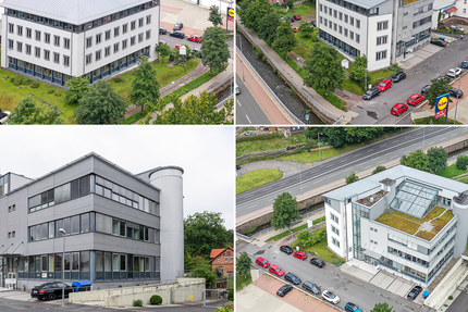 Büro in Suhl – 116 m², möbliert möglich, Glasfaser, TG-Stellplätze!