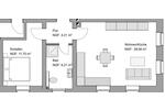 Erdgeschoßwohnung Heideland - 2 Zimmer, 50 m&sup2;, 400&euro; | Angebot:26258237