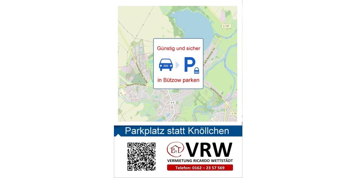 Etagenwohnung Bützow - 2 Zimmer, 49 m&sup2;, 390&euro; | Angebot:25974678