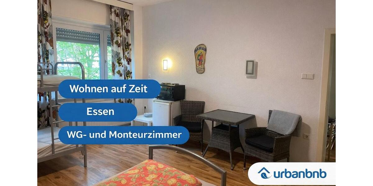 Wohnen auf Zeit Essen Frillendorf - 1 Zimmer, 25 m&sup2;, 590&euro; | Angebot:25905970