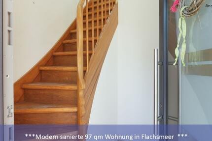 ***Moderne 97 m² Wohnung in Westoverledingen*** ***frisch renoviert*** - Wohnung Westoverledingen Flachsmeer | Angebot:25407086