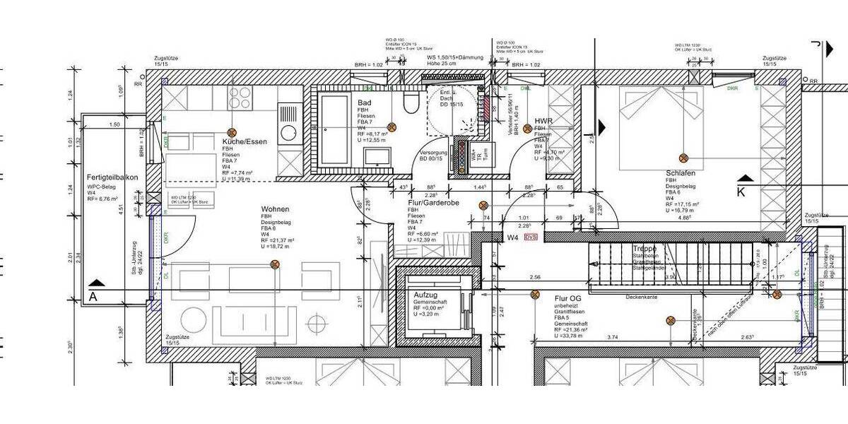 Etagenwohnung Straubing - 2 Zimmer, 68 m&sup2;, 795&euro; | Angebot:26796210