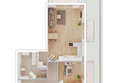 Wohnung Deggendorf - 3 Zimmer, 116 m&sup2;, 1.735&euro; | Angebot:25540015