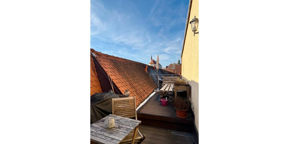 Altstadtwohnung mit sonniger Dachterrasse 2 zimmer