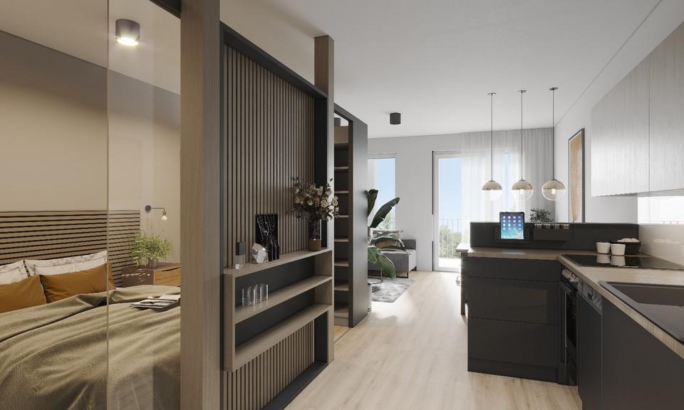 Etagenwohnung Coburg - 2 Zimmer, 44 m&sup2;, 650&euro; | Angebot:26113244