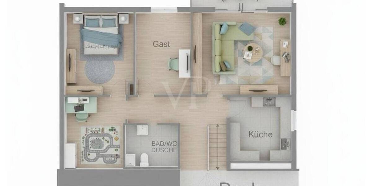 Etagenwohnung Wathlingen - 6 Zimmer, 140 m&sup2;, 1.195&euro; | Angebot:26155107
