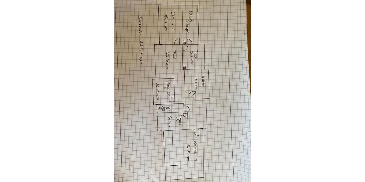 Etagenwohnung Hitzacker (Elbe) - 4 Zimmer, 120 m&sup2;, 1.370&euro; | Angebot:24700968