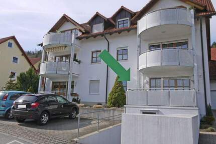 Schmucke 2-Zimmer-Erdgeschoss-Wohnung mit herrlichem Ausblick in DietfurtTöging 2 zimmer