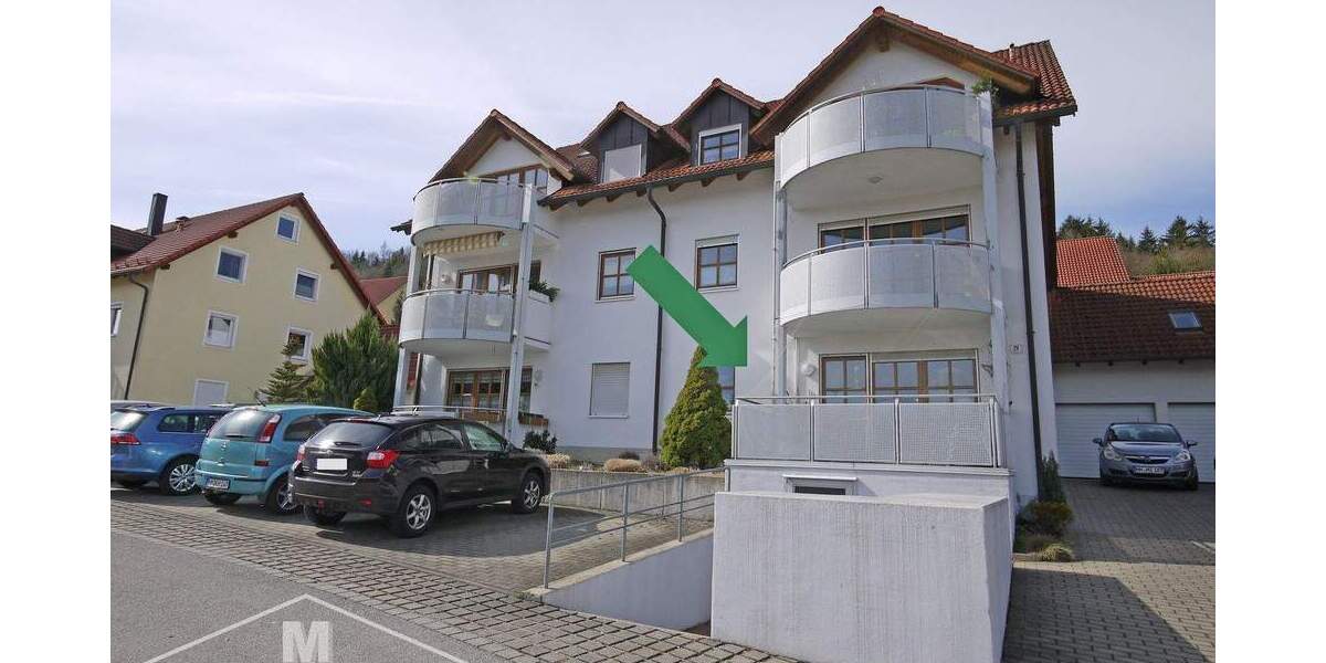 Schmucke 2-Zimmer-Erdgeschoss-Wohnung mit herrlichem Ausblick in DietfurtTöging 2 zimmer