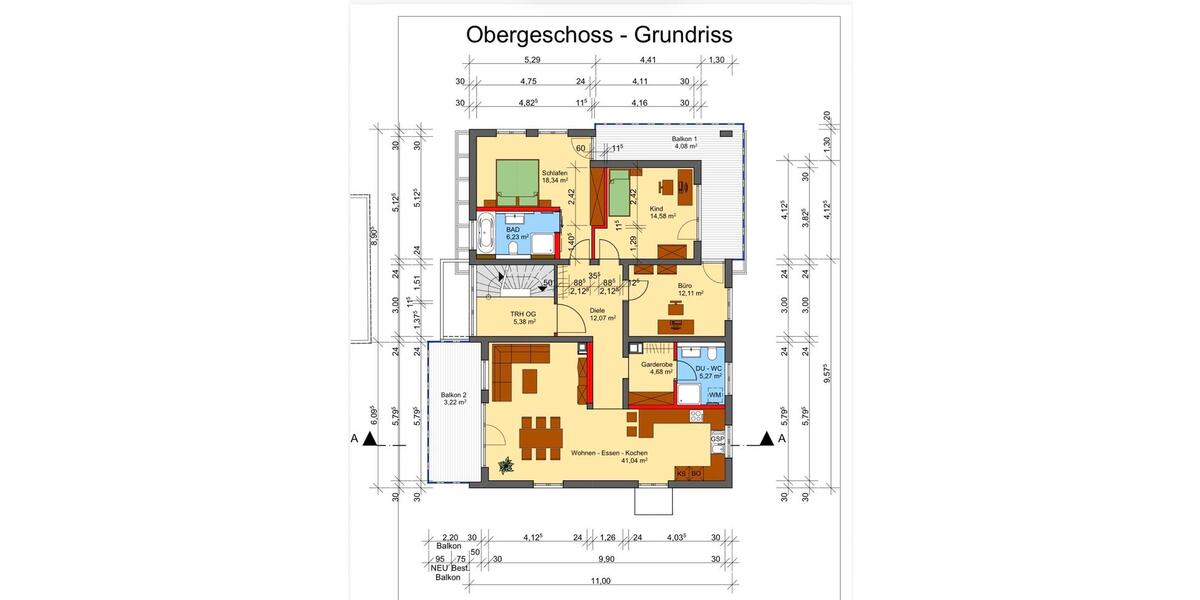Etagenwohnung Lahr (Schwarzwald) - 5 Zimmer, 120 m&sup2;, 1.705&euro; | Angebot:26415118