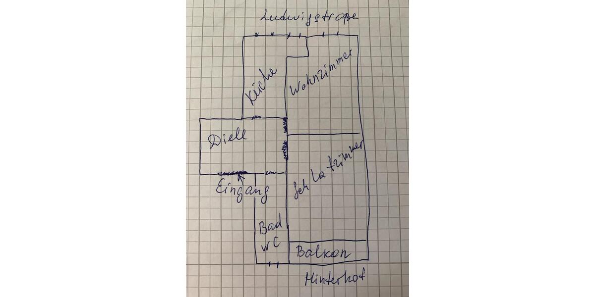 Etagenwohnung Ludwigshafen am Rhein - 2 Zimmer, 60 m&sup2;, 850&euro; | Angebot:26253294