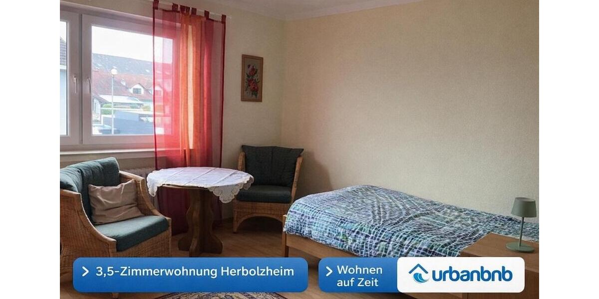 Wohnen auf Zeit Herbolzheim - 3 Zimmer, 85 m&sup2;, 1.450&euro; | Angebot:25999884