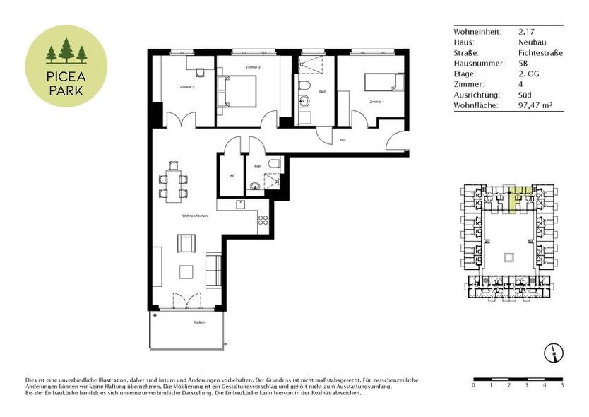 Familienglück auf 97qm - Moderne 4-Zimmerwohnung in Ludwigsfelde 4 zimmer