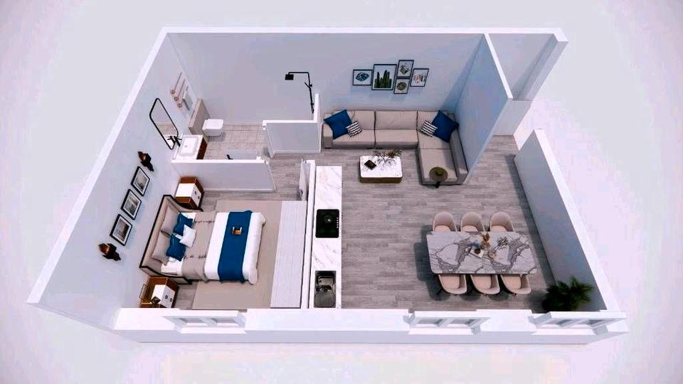 Etagenwohnung Sankt Wendel - 2 Zimmer, 65 m&sup2;, 485&euro; | Angebot:25989374