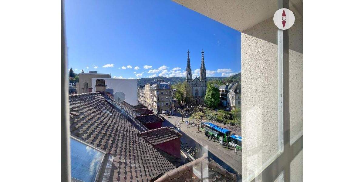 Etagenwohnung Baden-Baden Innenstadt - 2 Zimmer, 128 m&sup2;, 1.480&euro; | Angebot:26543840