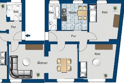 Wir schaffen Wohnraum für Familien mit viel Platzbedarf! 5 zimmer