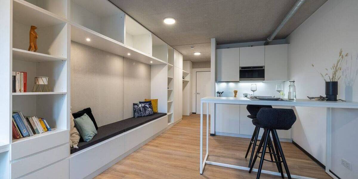 DIE ZIMMEREI | Ab März: Möblierte Wohnung ideal für Studierende & Auszubildende | Maxi Bude 1 zimmer