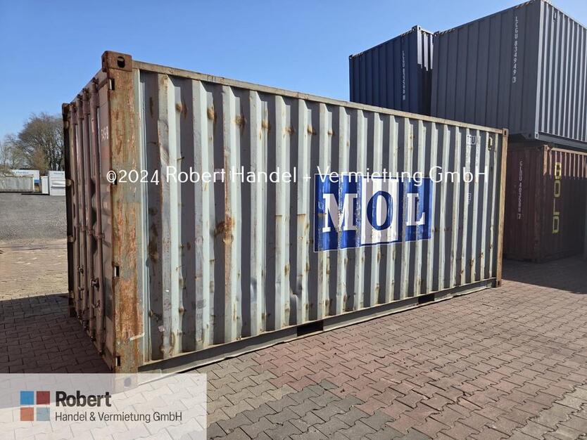 20 Fuss Lagercontainer, Seecontainer, Container; Baucontainer, Materialcontainer