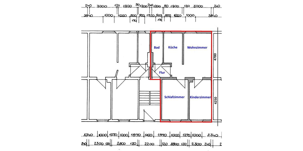 3-Raum-Wohnung in Unterwellenborn 3 zimmer