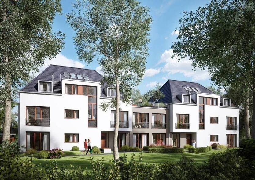Wohnen der Extraklasse: Luxuriöse Penthouse-Maisonette-Whg. im Park Palais Ebrardstraße
