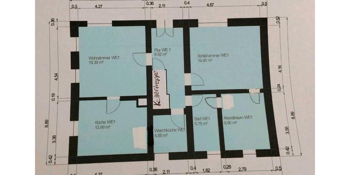 Erdgeschoßwohnung Gräfenberg - 3 Zimmer, 80 m&sup2;, 700&euro; | Angebot:26013035