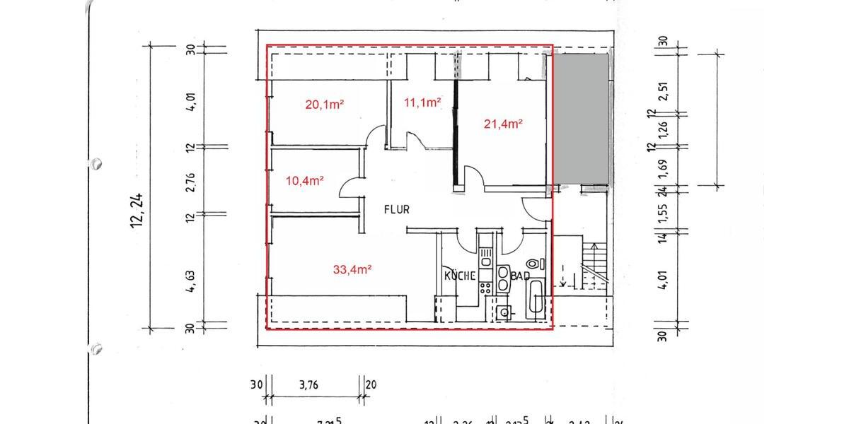 Wohnen auf Zeit Offenburg - 1 Zimmer, 21 m&sup2;, 450&euro; | Angebot:26356746