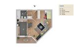 Erdgeschoßwohnung Freising Am Vogelherd - 1 Zimmer, 45 m&sup2;, 1.089&euro; | Angebot:26085064
