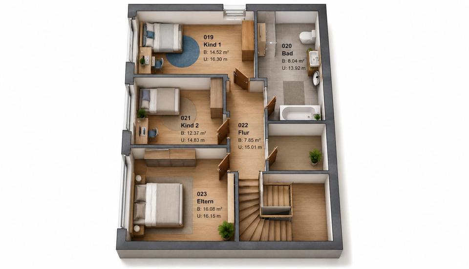 Maisonettenwohnung Nümbrecht - 4 Zimmer, 132 m&sup2;, 1.450&euro; | Angebot:26660531